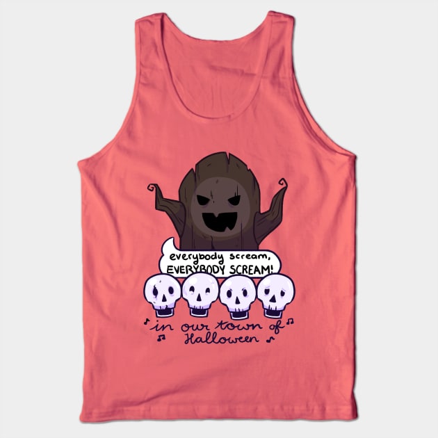 This is Halloween Tank Top by lindepet